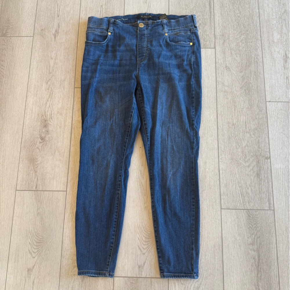 Liverpool Dark Blue Ankle Skinny Jeans